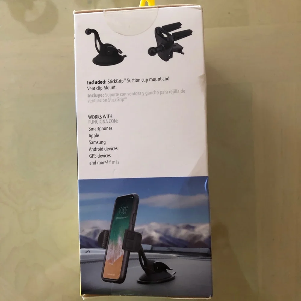 Scosche 3-in-1 Universal Car Mount for Smartphones — Black